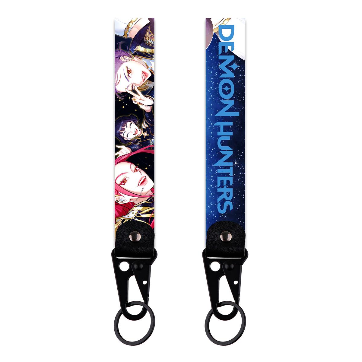 

Anime Kpop Witch Hunters Hawkbill Chain Alloy Keychain Pendant Hawkbill Car Keychain Chain Rope Leather