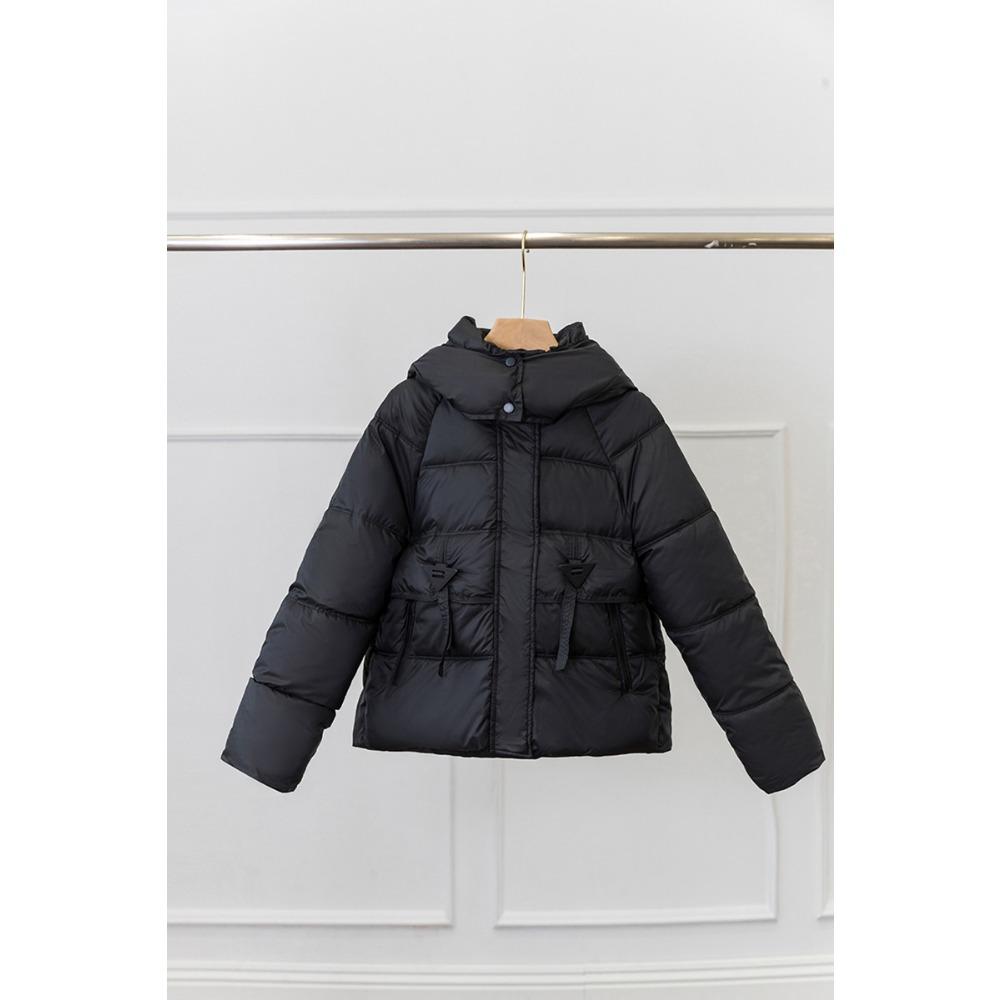 Cotton Clothes Women's Winter 2026 New Sense Short Small Stand-up Collar Thickened Bread Clothes Down Cotton-padded Jacket