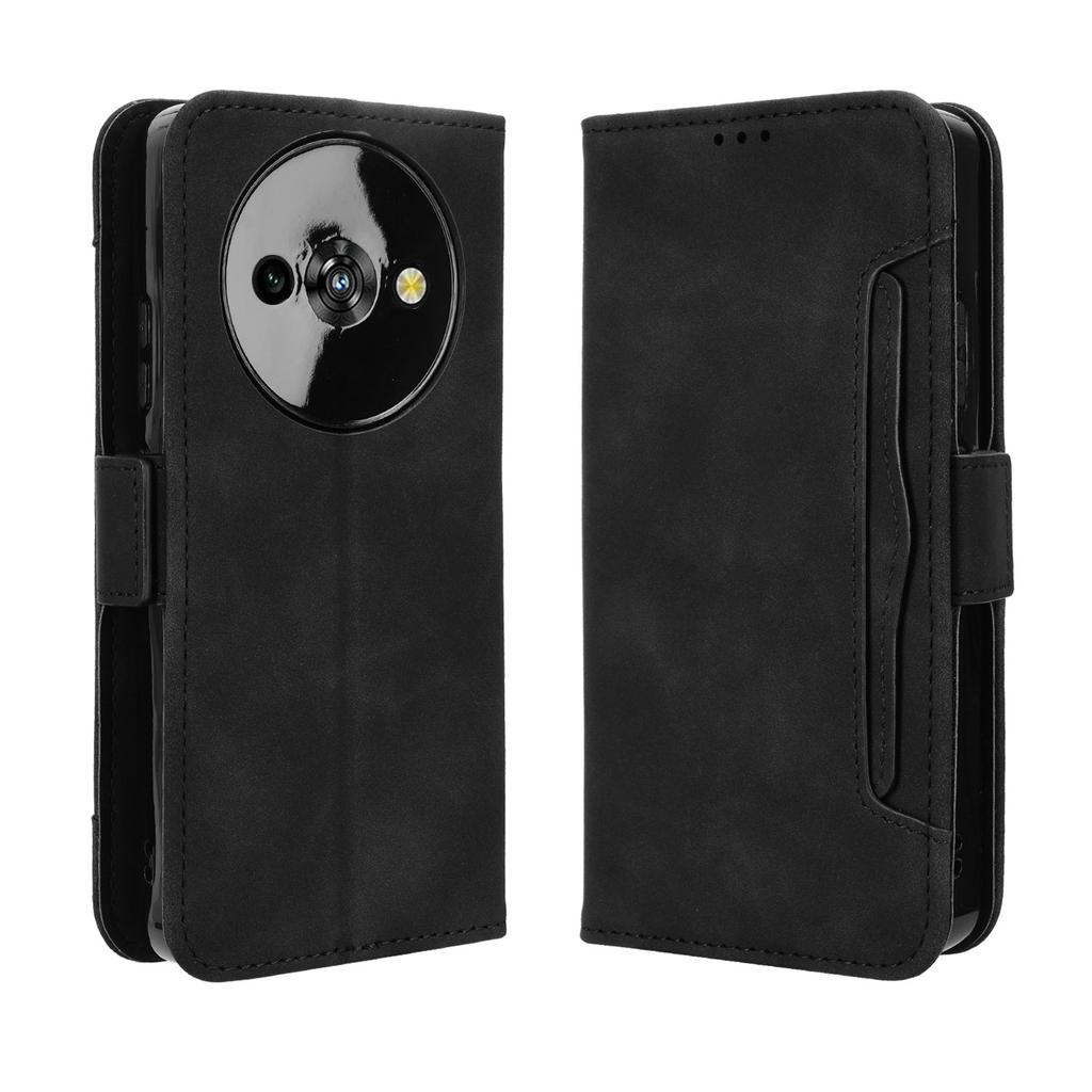 For Oukitel C59 Pro Leather Case Phone Wallet Cover with Multiple Card Slots