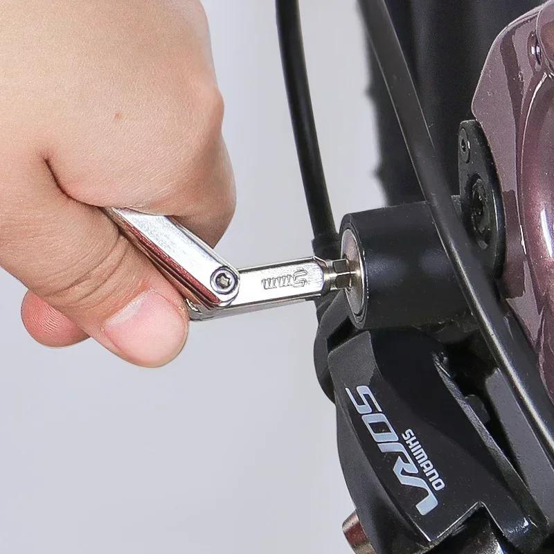 8 in 1 Bicycle Repair Tools Kit Motorcycle MTB Road Bike Screwdriver Tool Foldable Hex Spoke Wrench Mountain Bike Tools Set