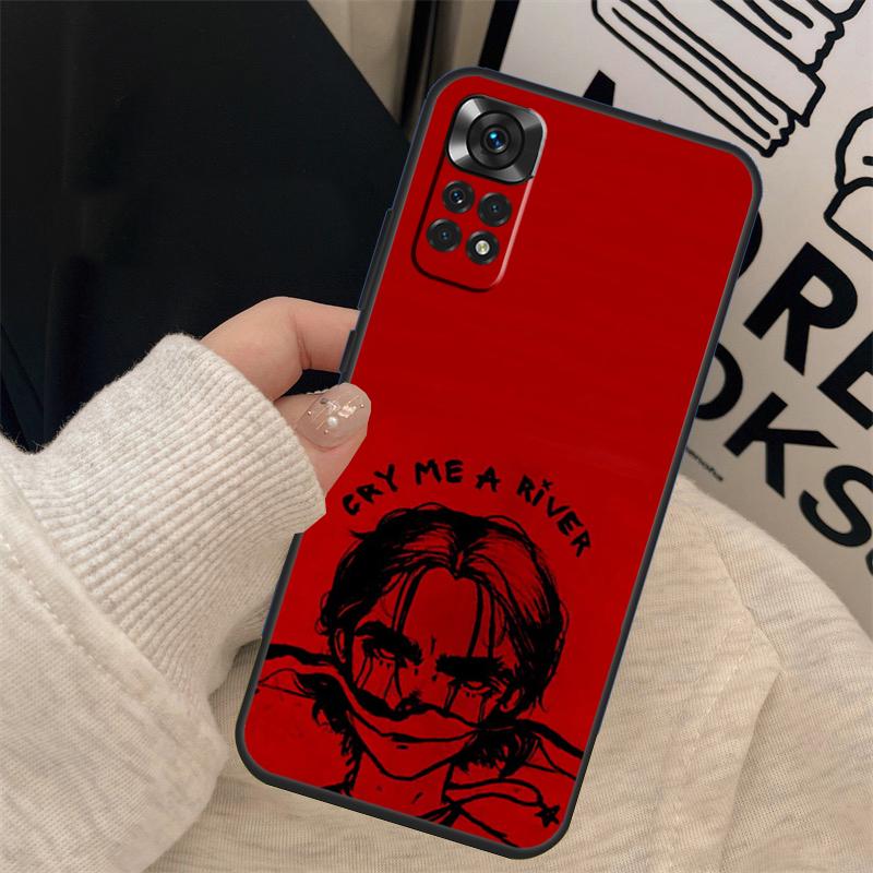Conan Lee Gray Phone Case For Xiaomi Redmi Note 12 Pro 8 9 10 11 Pro Note 12S 11S 10S 9S 9C 10C 12C Cover
