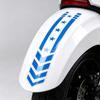 Striped Reflective Stickers Fender Tape Stickers Safety Warning Tape Motorcycle Fender Stickers
