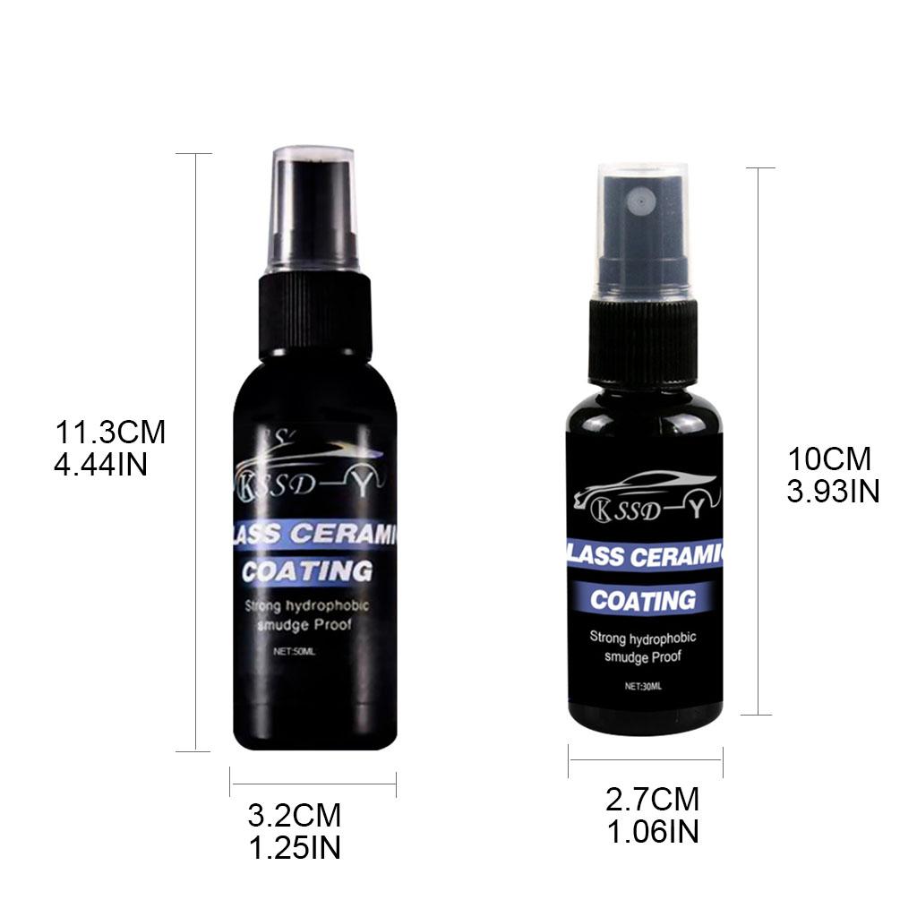 30/50ml Car Mirror Water Repellent Rearview Mirror Anti-Rain Spray Agent for Clear Driving Sight in Rainy Day