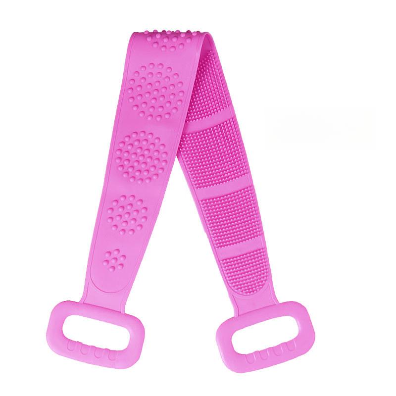 Long Strip Pull Back Strip Bath Brush, Men and Women Double-sided Long Strip Rub Back Rub Ash Rub Mud Bath Massage Bath Towel