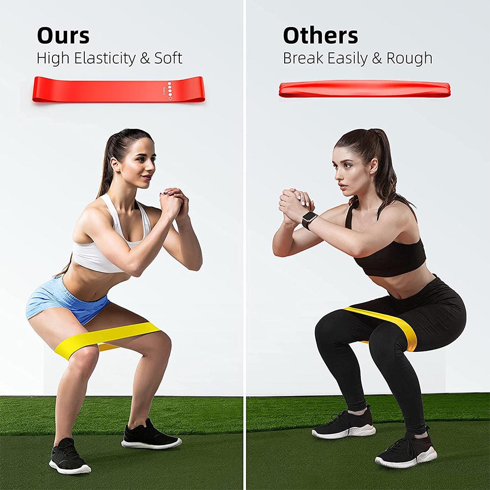 Elastic Bands for Fitness Resistance Bands Exercise Gym Strength Training Fitness Gum Pilates Athletic Crossfit Workout Equipm Practical Use