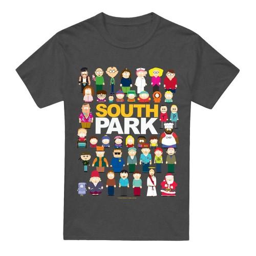 South Park Camiseta Unissex Adulto Elenco Completo