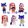 10 Inch Vinyl Doll 5 Joints 5D Translucent Eyes Vivid Expression Collectible Figure Kids Gift Desktop Decoration