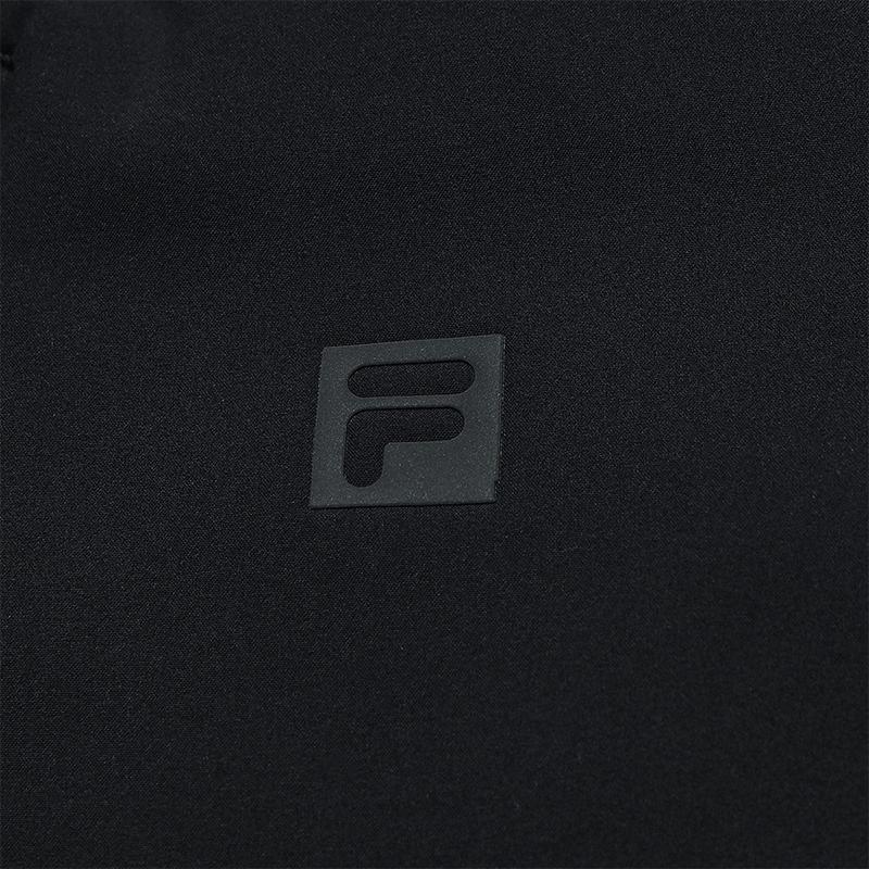 Fila Classic Minimalist Casual Commuter Sports Comfortable Hooded Woven Jacket Men Jacket Deep-Black A61M541709FBK