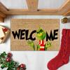 Welcome Christmas Mat Non-Slip And Washable Doormat Decoration Door Mat Entrance Rugs