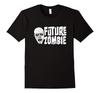 T-shirt Halloween Drôle Zombie du Futur pour Hommes T-shirt Graphique - T-shirt Graphique d'Été en Coton pour Hommes