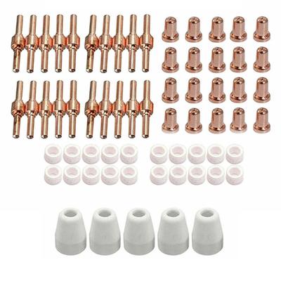 Juego de 65 piezas de electrodos y puntas para cortador de plasma PT-31 para piezas de soplete de corte Parkside