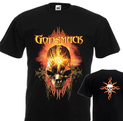 Neues Dtg / Dtf bedrucktes T-Shirt - GODSMACK' - Releasing the Demons T-Shirt