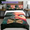 3pcs Duvet Cover Set (1*Duvet Cover + 2*Pillowcase, Without Core), Bride of Chucky Print Bedding Set, Bedroom Decor, All‑Season, Birthday Gift