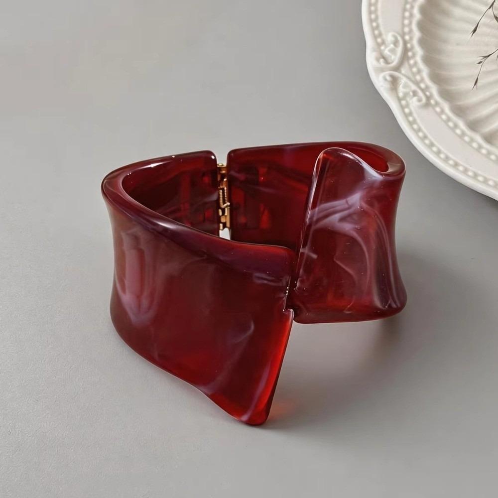 Large Geometric Bracelet Open Design Street Shot Jewelry Fashion Open Bangle For Women Gift