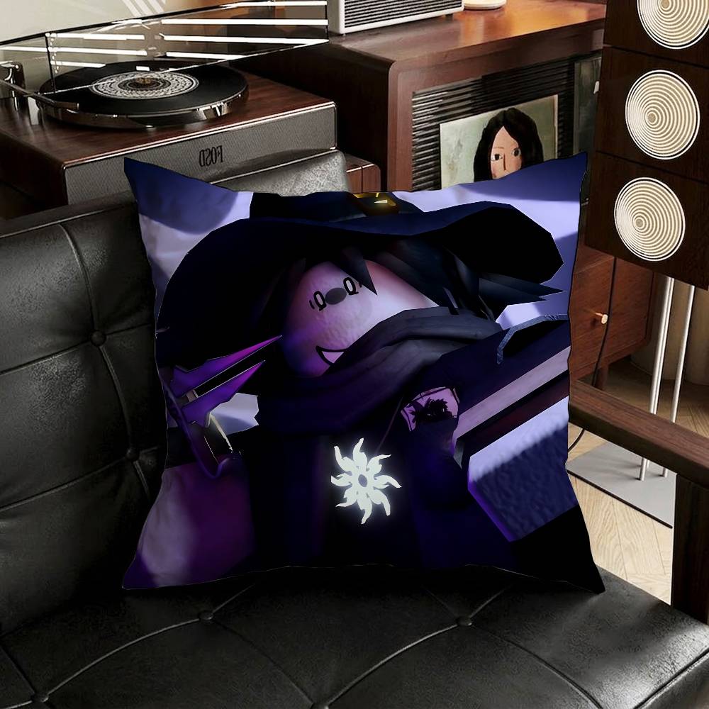 TwoTime Forsaken Pillow Case Antidustmite Pillowcase Invisible zipper silky short plush Sofa cushion cover