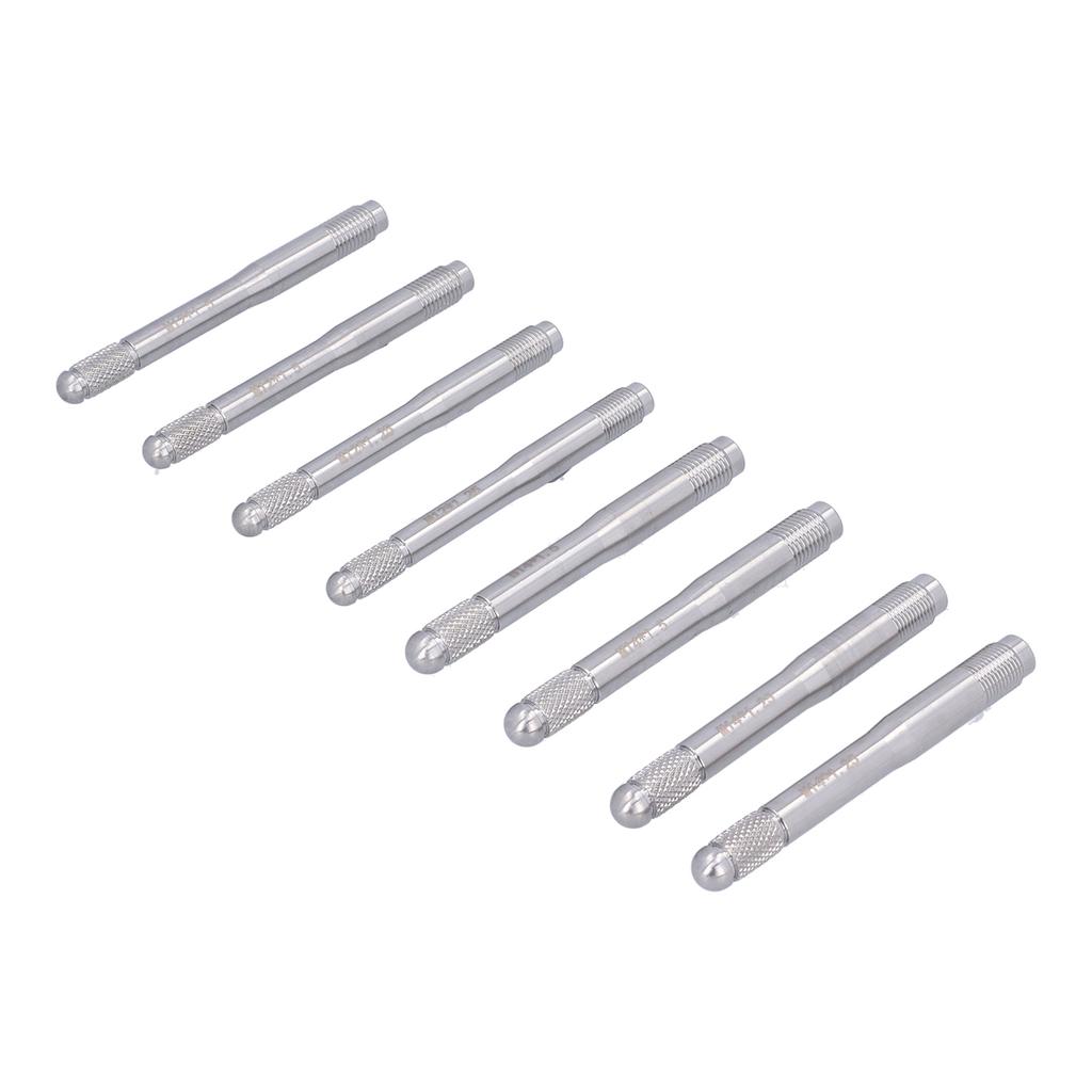 8 Stück Radbolzen Ausrichtstifte Montagehilfe Auswuchtwerkzeuge Edelstahl für Automobil