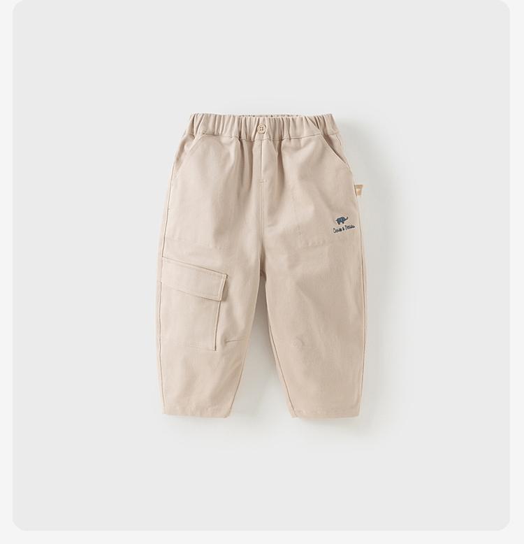 David Bella Boys' Casual Pants Autumn Children's Pants Boys' Baby Work Pants