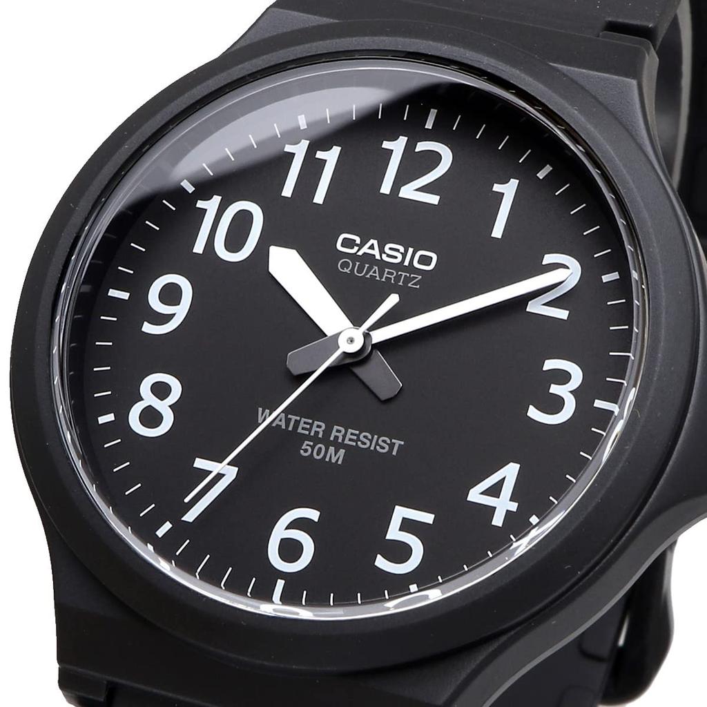 Casio STANDARD MW-240-1BV Men's Black Analog Quartz Watch
