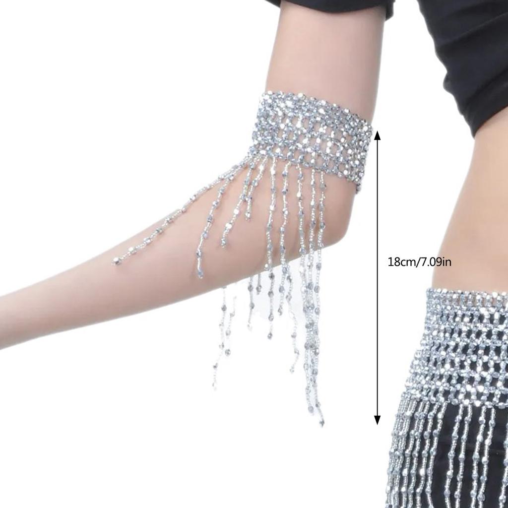 Belly Dance Bracelet Halloween Costume Hand Chain Fashion Women Bracelet for Performances and Parties