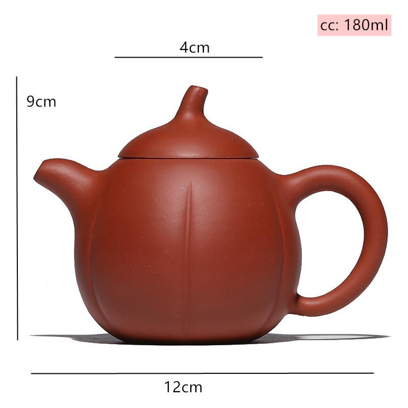 

Традиционный фиолетовый глиняный чайник ручной работы с фильтром Beauty Pot Zisha Чайные наборы Аксессуары Бытовая посуда для питья 180 мл