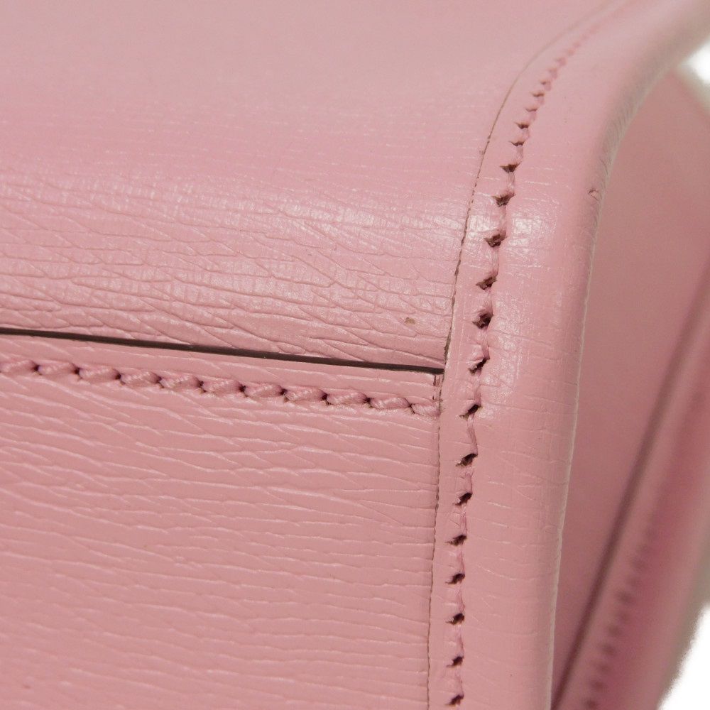 Used 9539 Bananya Mini Tote Bag 671623 U22AG 5964 7921 Banana Bolt Inazuma Pastel 2-Way Crossbody Bag Logo Light Pink