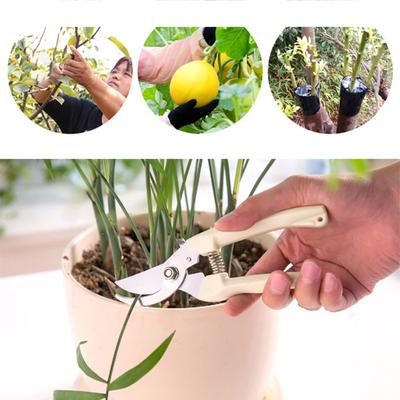 17.5cm Non-slip Handle Tree Cutter Pruner Gardening Shear Scissors Cutting Tool