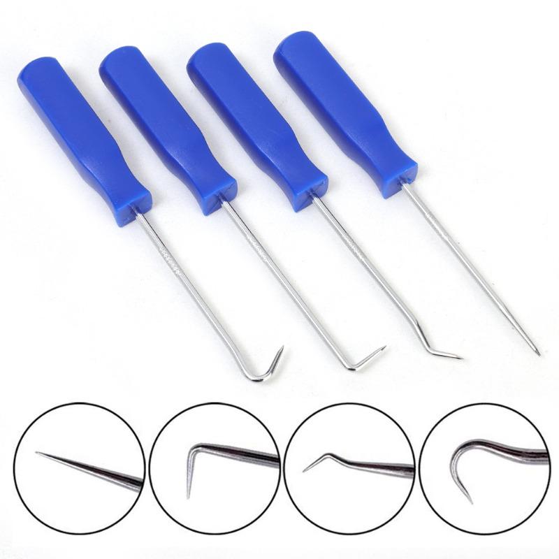 Oil Seal O-ring Removal Tool Car Long Pick and Hook Washer Puller Repair Tool Precision Screwdriver Set Auto Repair Parts