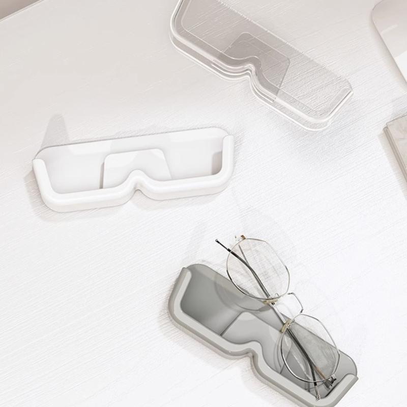 6PCS Window Glasses Storage Case Wall Mounted Glasses Organizer Box for Eyewear and Sunglasses Displaying Tool