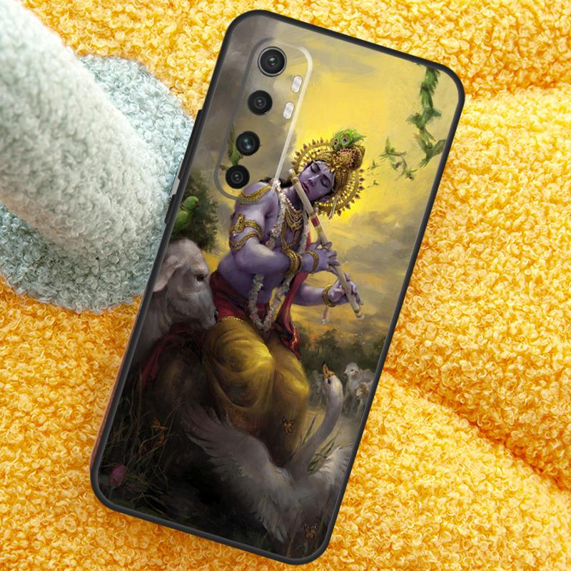 Indian God Lord Krishna Case For Xiaomi 15T 14T 13T 14 15 Ultra 17 Pro Max Cover For POCO F8 F7 F5 F6 X5 X6 X7 Pro