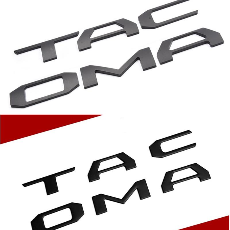 

Dedicated Toyota Tacoma 2016, 2017, 2018, , Tailgate 3D Letter Cover Emblem Car Sticker Design Car Accessories Sticker