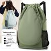 Large Capacity Badminton and Tennis Racket Drawstring Backpack with Custom Printing
