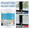 Professional Frosted Glass Paint with Brush Matte Hazy Frost for Door Window Shading Quality Material Made for Household