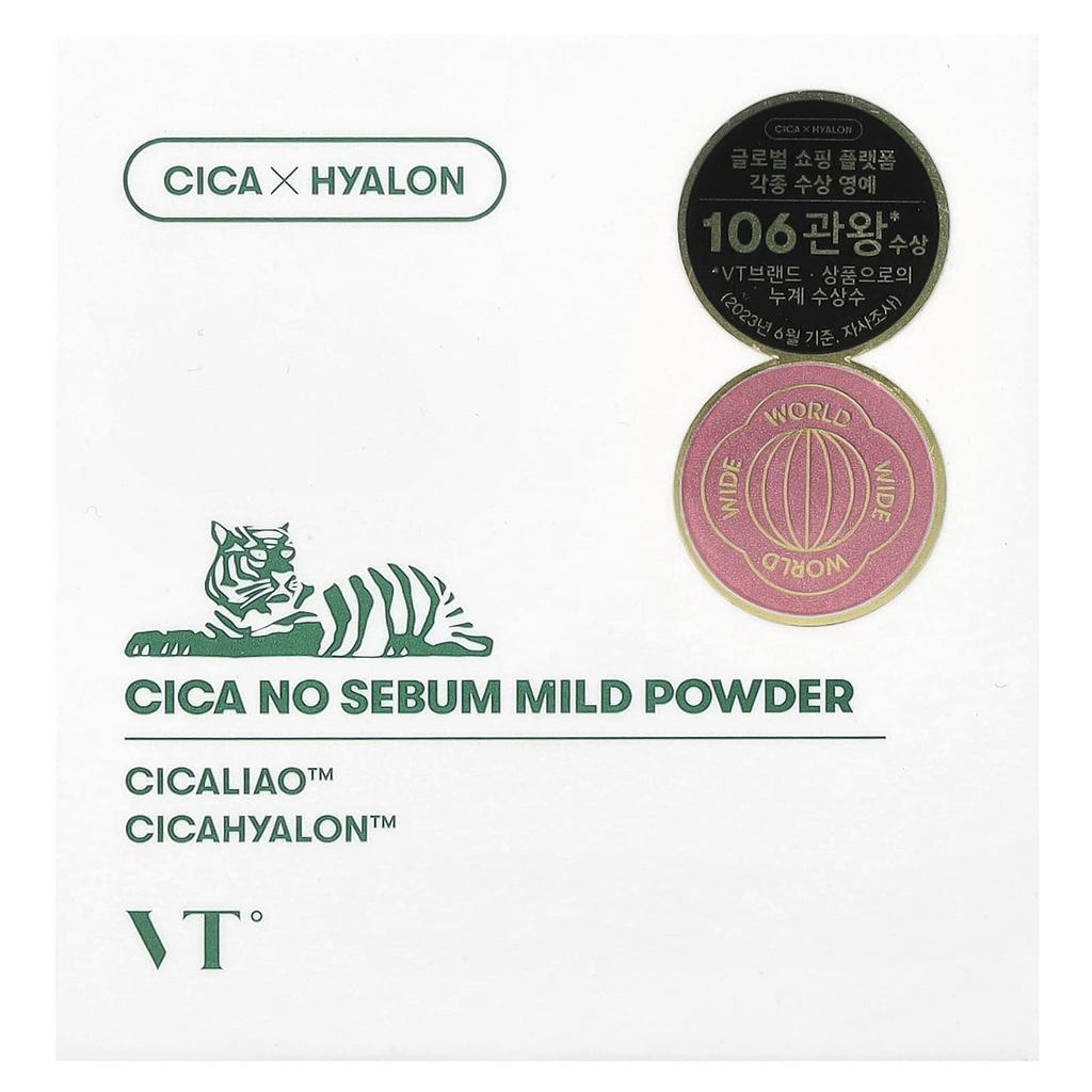 VT COSMETICS Cycano Sebum Mild Puder, 0,17 oz (5 g)