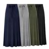 Fusta maxi cu talie inalta elastica, cu cordon ajustabil, fusta lunga, culoare solida, despartita laterala, design, linie A