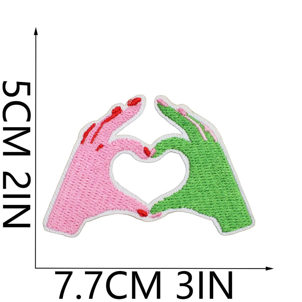 Wizard And Witch Embroidery Cloth Sticker Clothes Decoration Magic Wand Patch Sticker Computer Embroidery Bow Chapter Boy