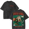 Tričko Treaty Oak Revival Washed - Retro styl, Oslavte jedinečnou atmosféru Revival kultury s tímto unisex grafickým tričkem
