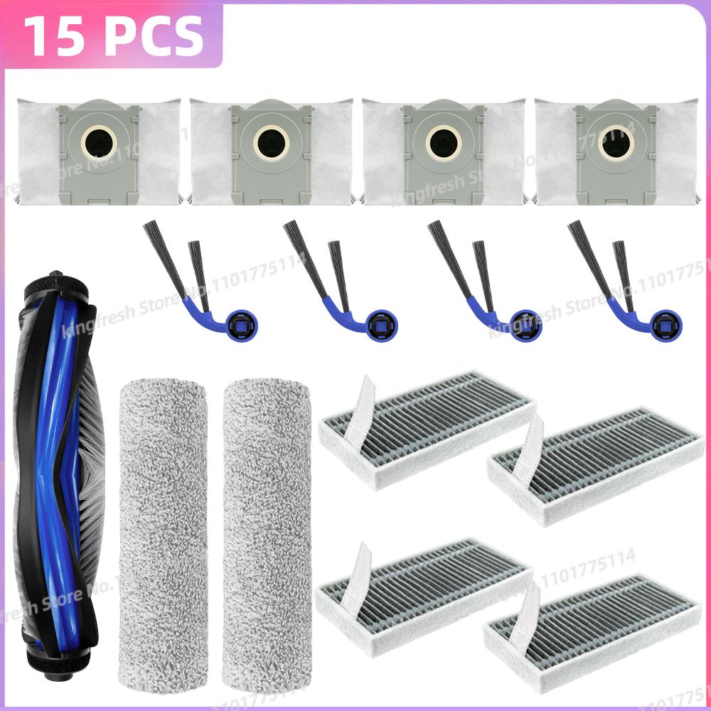 Fit For ( ECOVACS T80 PRO OMNI / T80 OMNI ) Vacuum Parts Main Roller Mop Cloth Side Brush Dust Bag HEPA Filter Accessories