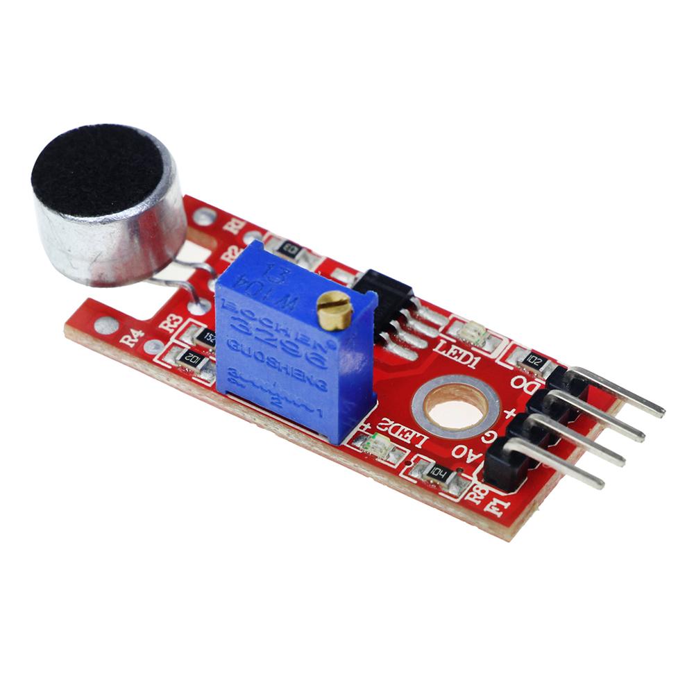 KY-038 KY-037 New 4Pin Voice Sound Detection Sensor Module Microphone Transmitter Smart Robot Car For Arduino DIY Kit KY038