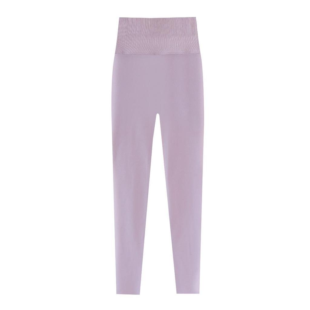 Women's Antibacterial German Velvet Slim Knitted High-Waist Autumn Winter Pants