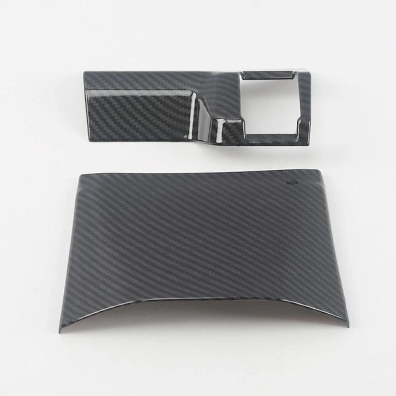 For Honda CRV CR-V C-RV 2017- ABS Carbonfiber Armrest  Window Swtich Cover Gear Shift Panle Air Outlet Steering Wheel Cover