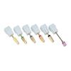 Multifunctional Nail Drill Bits Tungsten Steel 5 In 1 Nail Polishing Grinding Head Manicure