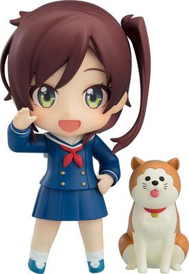 Nendoroid Is the End Train Chikura Shizuru Basic Plastic Painted Movable Figure "Where Going?" & Pochi-san Non-Scale