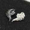 Creative Angel And Devil Wing Earrings Stylish Black White Dangle Studs For Women Fashion Jewelry Gift
