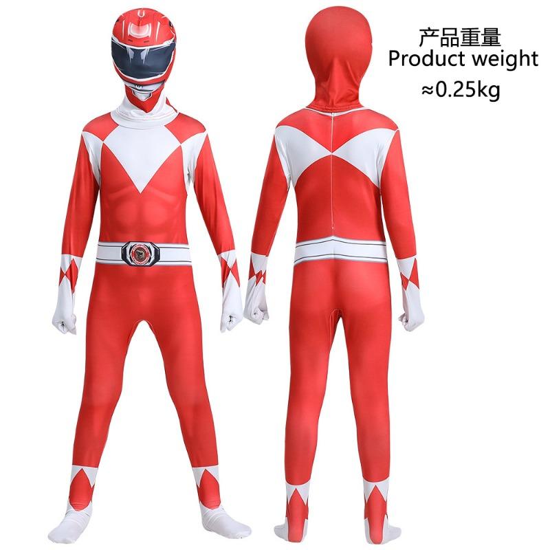 Dinosaur team tights Tyrannosaurus rex white tiger extraordinary team cos onesie superhero performance 100 (kids)