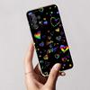 LGBT Rainbow Flag Gay Lesbian For Samsung Galaxy A55 Case A54 A52 A53 5G A15 A14 A13 A23 A51 A34 A35 A33 A32 A72 A71 Clear Cover