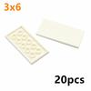 20pcs DIY Building Blocks Figures Bricks Smooth 3x6 Educational Creative Size Compatible With Leduo Plastic Toys for Children
