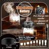 Electric Whiskey Smoker Kit With Light Modes, No Butane Needed, Rechargeable Cocktail Smoker Kit with LED Display & 6 Wood Chips, Old Fashioned Smoker
