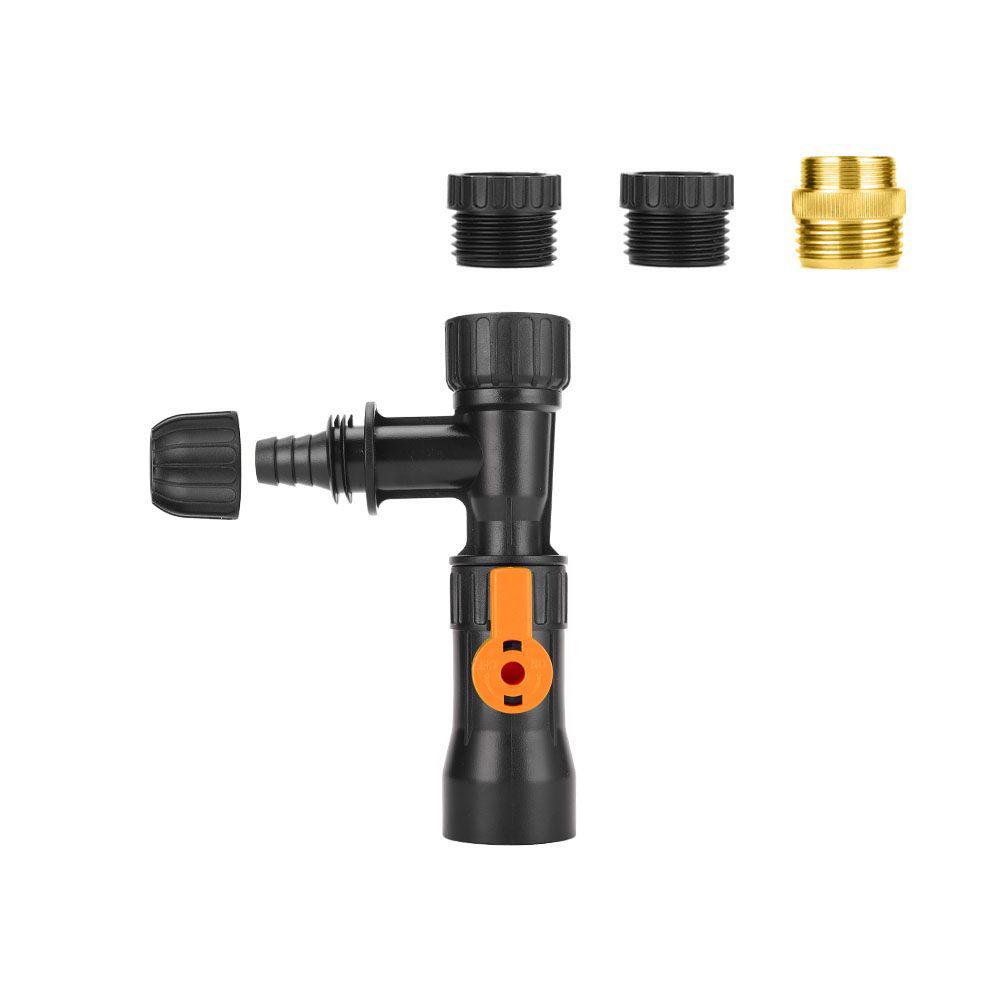 Faucet-Style Fish Tank Water Changer and Cleaning Pump