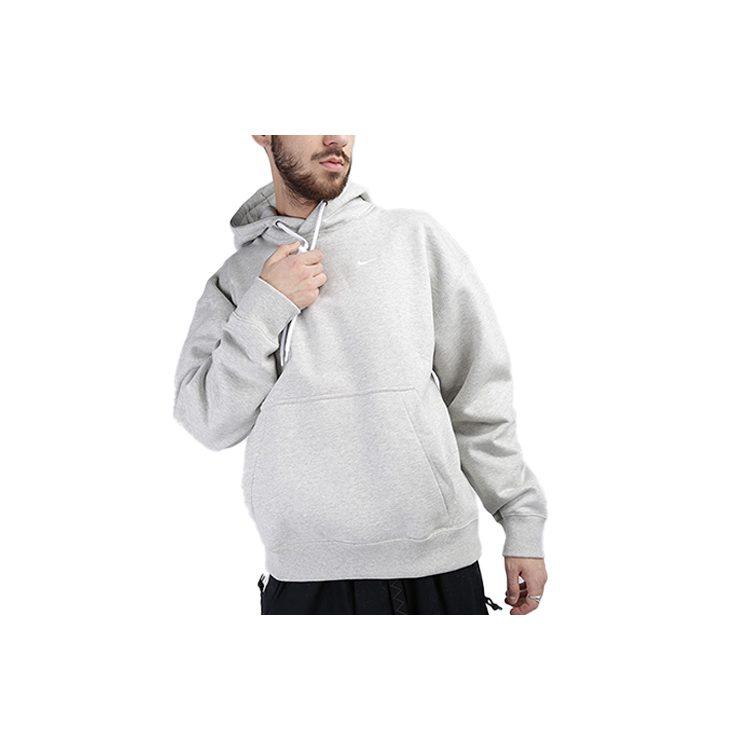 Nike Sweatshirts Men's Gray Hooded Moderate Regular CD6393-050