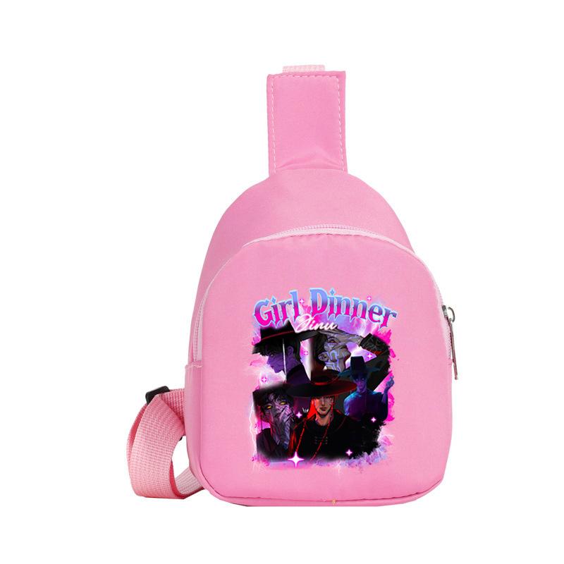 Casual Children'S Breast Bag Animation Cartoon Printing Fashion Boys And Girls Crossbody Bag Change Small Backpack